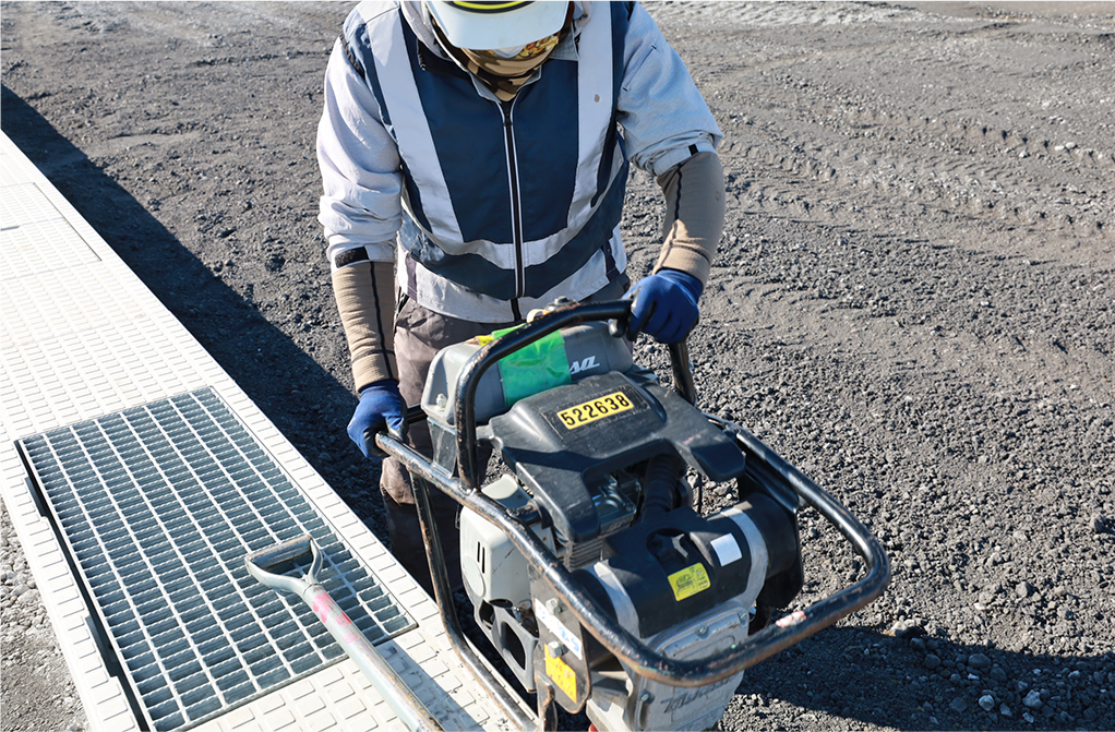 社員が元気だから安全で迅速な施工が実現します！