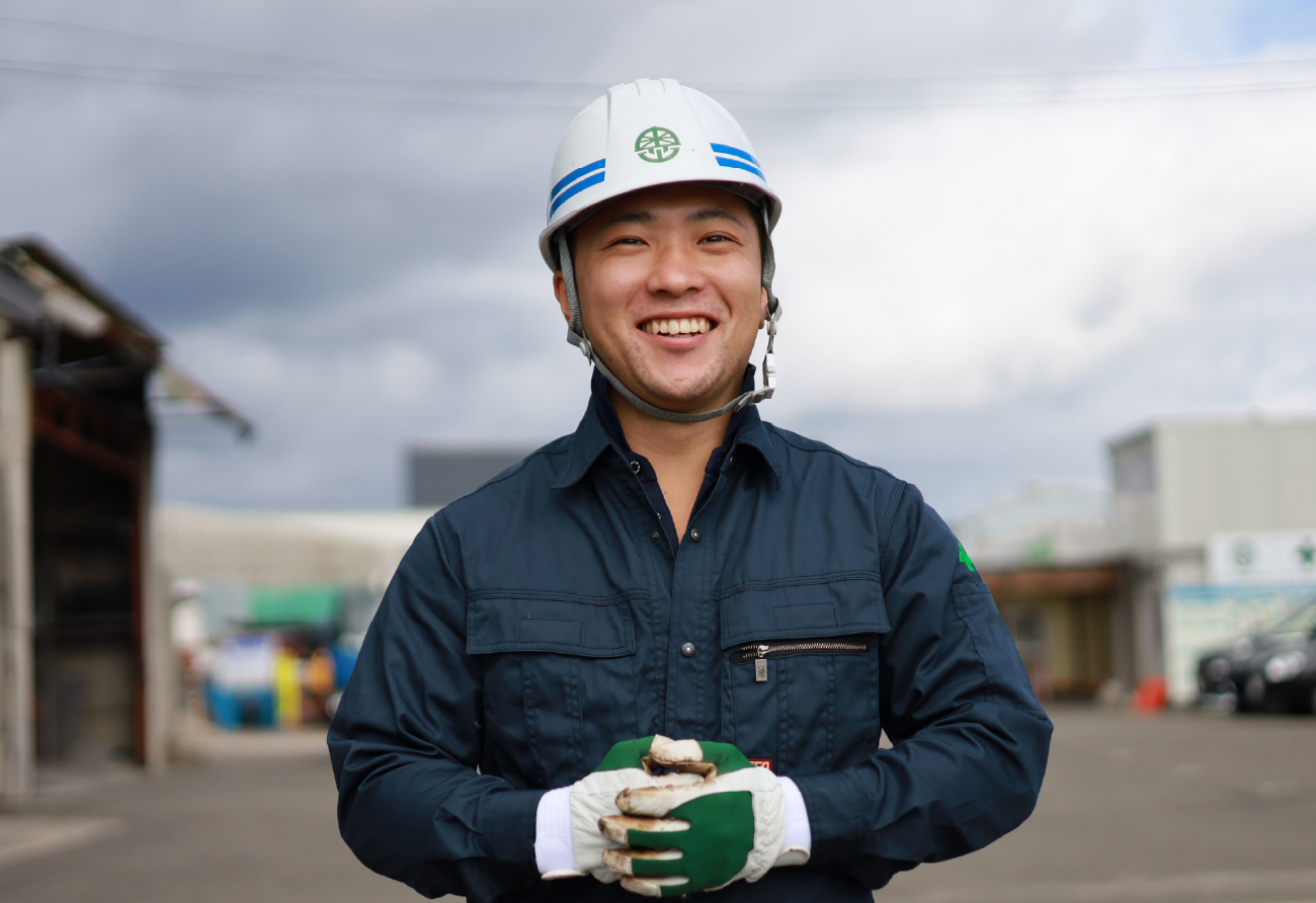 社員が元気だから安全で迅速な施工が実現します!