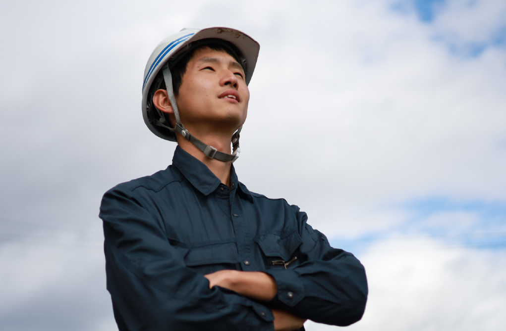 社員が元気だから安全で迅速な施工が実現します!