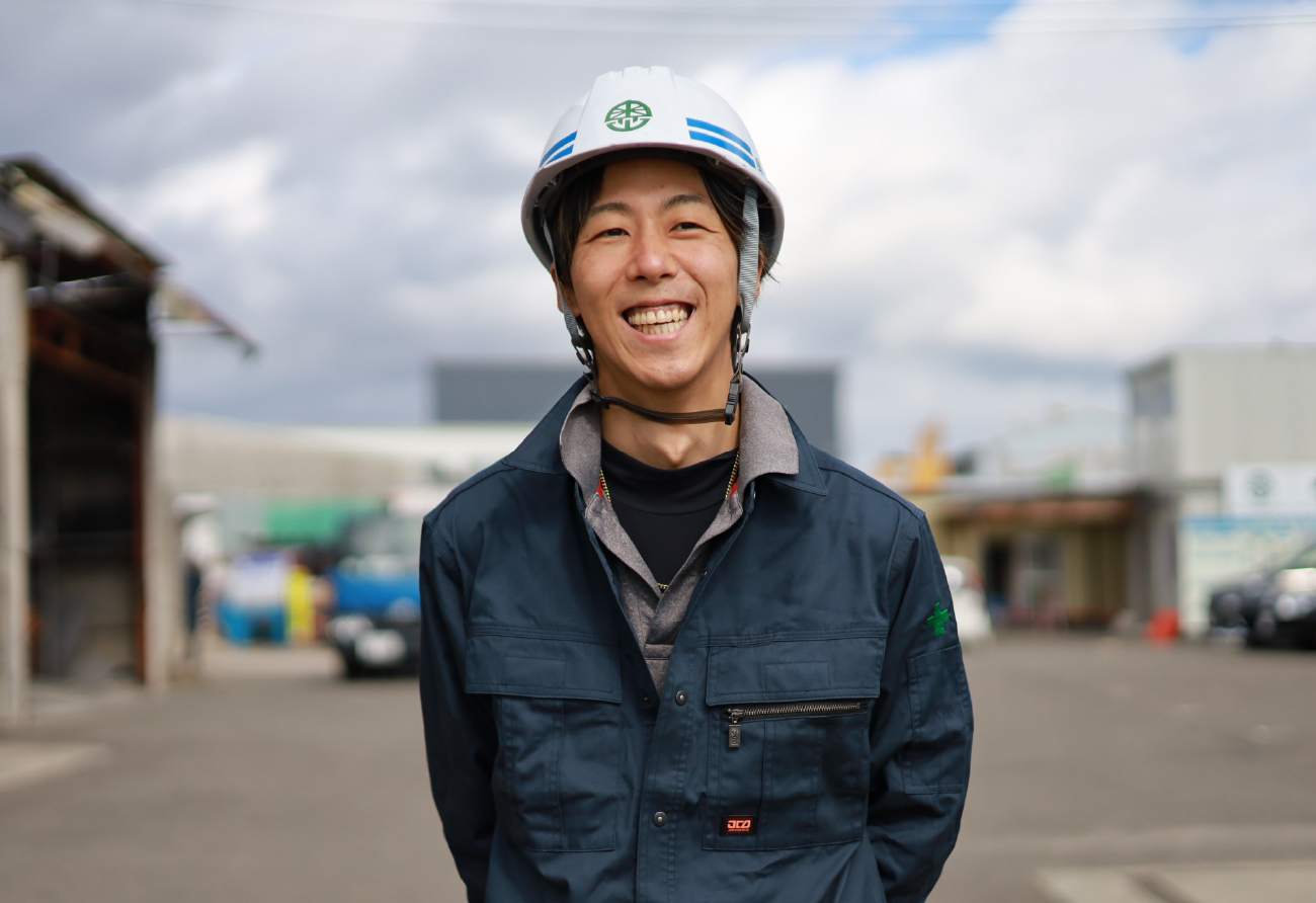 社員が元気だから安全で迅速な施工が実現します!