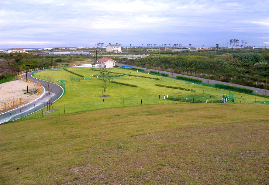 海岸公園 ( 荒浜地区多目的広場・パークゴルフ場 ) 災害復旧工事