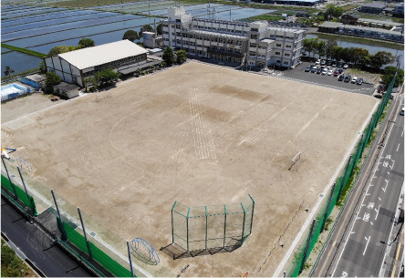 仙台市立沖野東小学校校庭整備工事